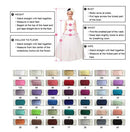 Lace Applique Pageant Flower Girls Dresses For Kids childrensterritory