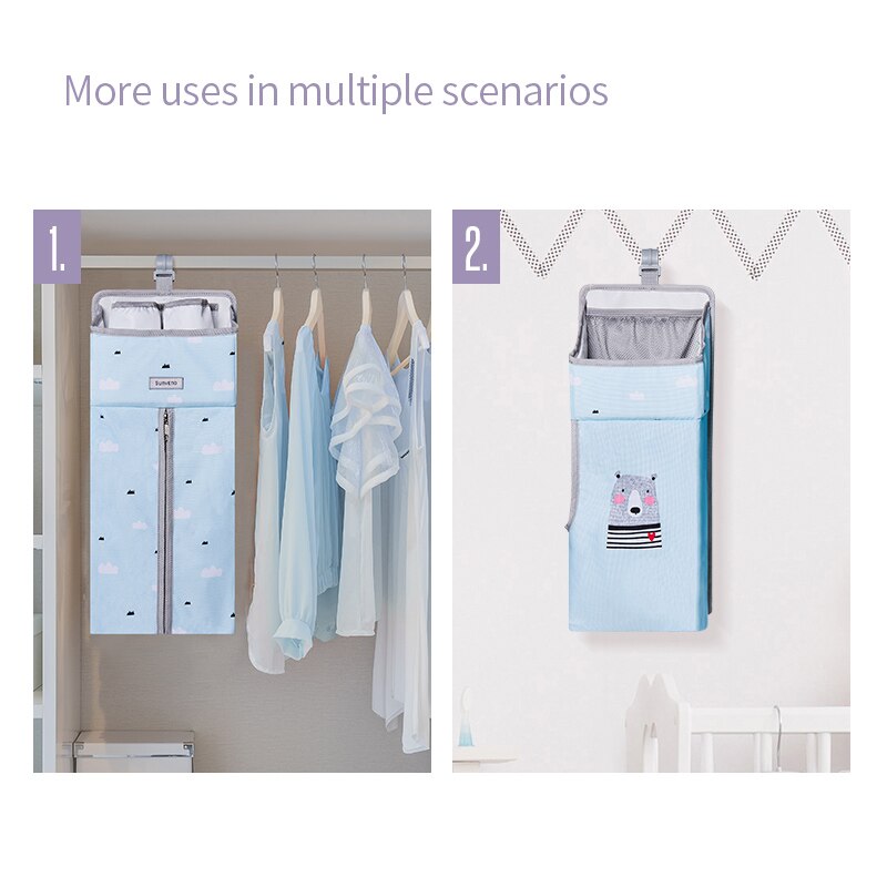 Portable Baby Crib Organizer Hanging Bag childrensterritory
