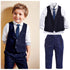 Solid 3PCS Formal Clothing Set for Kids Boys childrensterritory
