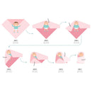 2 Pieces Pack Muslin Cotton Baby Swaddles/Blankets childrensterritory
