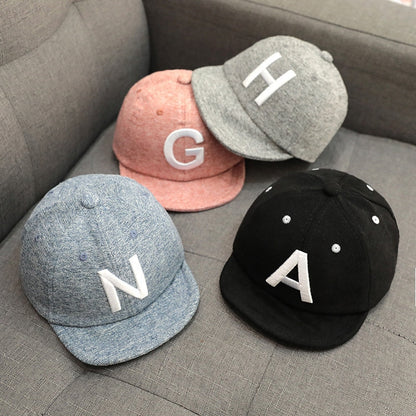 Baby/Toddler Letter Print Adjustable Sun Cap childrensterritory