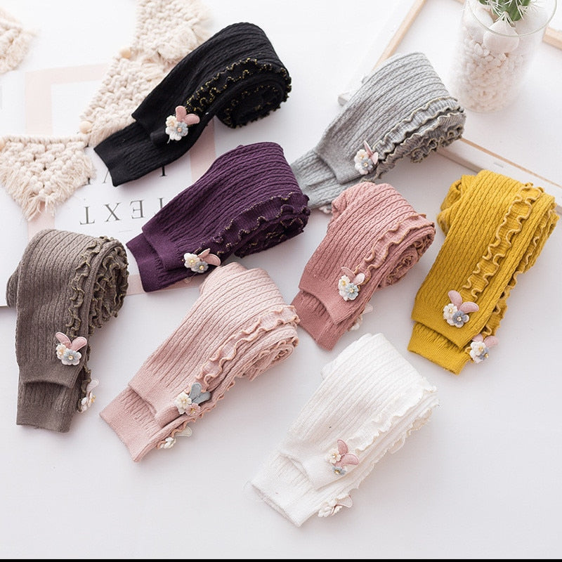 Baby/Kids Girls Warm Knitted Tights/Leggings childrensterritory