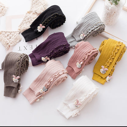 Baby/Kids Girls Warm Knitted Tights/Leggings childrensterritory