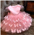 3D Butterflies Pearls Top Princess Dress For Baby/Kids Girls childrensterritory