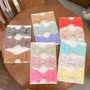 3Pcs/Lot Bow Knot Elastic Hair Bands for Baby Girls childrensterritory