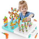 Kids 3D Puzzle Toys | Drill Screw Nut Pretend Play Tool Set childrensterritory