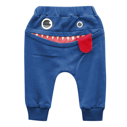 Baby Boys/Girls Cartoon Shark Trousers/Pants childrensterritory