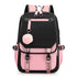 Kids/Teen Canvas School Bag/Backpack With USB Port childrensterritory
