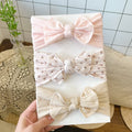 3Pcs/Lot Bow Knot Elastic Hair Bands for Baby Girls childrensterritory