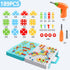 Kids 3D Puzzle Toys | Drill Screw Nut Pretend Play Tool Set childrensterritory