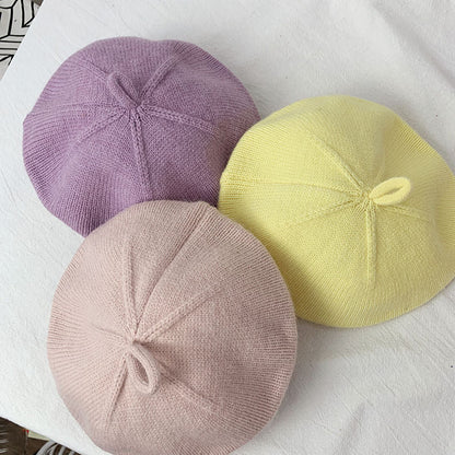 Baby/Kids Girls Warm Vintage Beret | Painter Cap childrensterritory