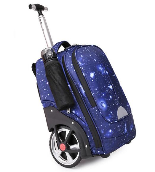 Lightweight Classic Large Wheels Luggage Bag or School Backpack childrensterritory