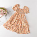 Kids Girls Floral A-Line Summer Princess Dress childrensterritory
