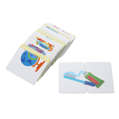 Baby/Kids Cognition Iron Box Cards | Puzzle Toys childrensterritory