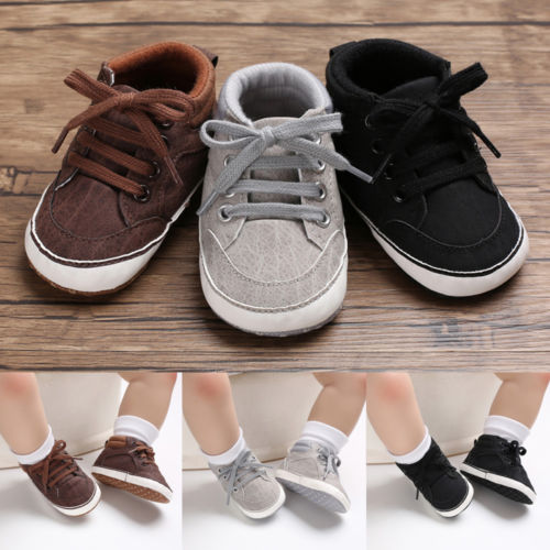Infant Boy/Girl Soft Sole Crib Shoes childrensterritory