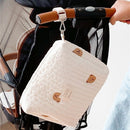 Bear Embroidery Baby Nappy Bag for Moms childrensterritory