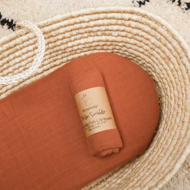 Printed Muslin Swaddle/Blanket for Baby childrensterritory