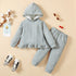 Infant Girl Hooded Top & Trousers Set childrensterritory