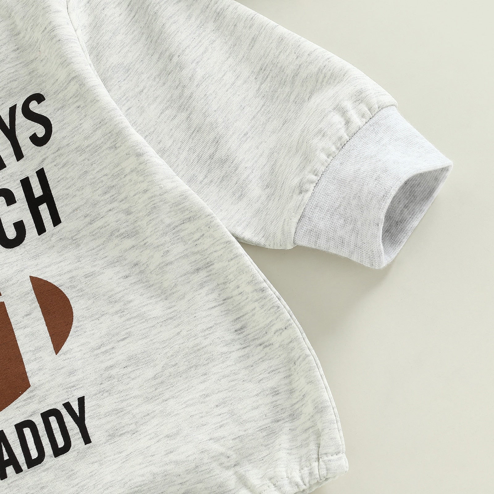 Infant Girls Boys Rugby Letters Print Rompers childrensterritory
