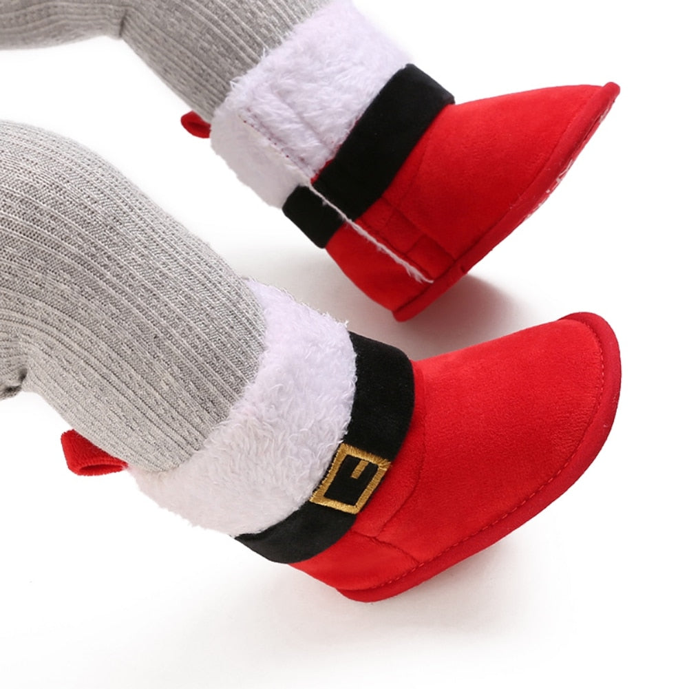 Infant Warm Soft Sole Fleece Snow Boots childrensterritory