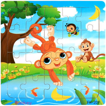 Kids 20 Pieces Wooden Jigsaw Puzzles/Educational Toys childrensterritory