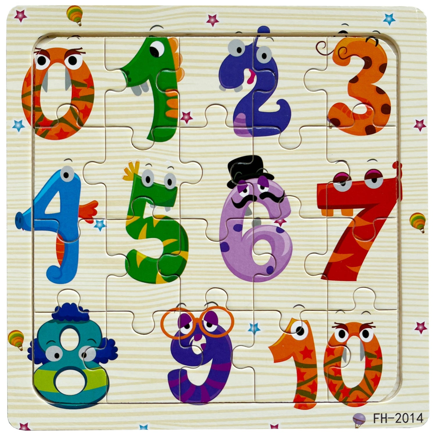 Kids 20 Pieces Wooden Jigsaw Puzzles/Educational Toys childrensterritory