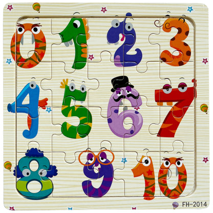 Kids 20 Pieces Wooden Jigsaw Puzzles/Educational Toys childrensterritory