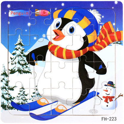 Kids 20 Pieces Wooden Jigsaw Puzzles/Educational Toys childrensterritory