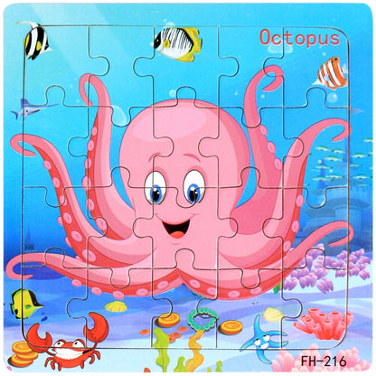 Kids 20 Pieces Wooden Jigsaw Puzzles/Educational Toys childrensterritory