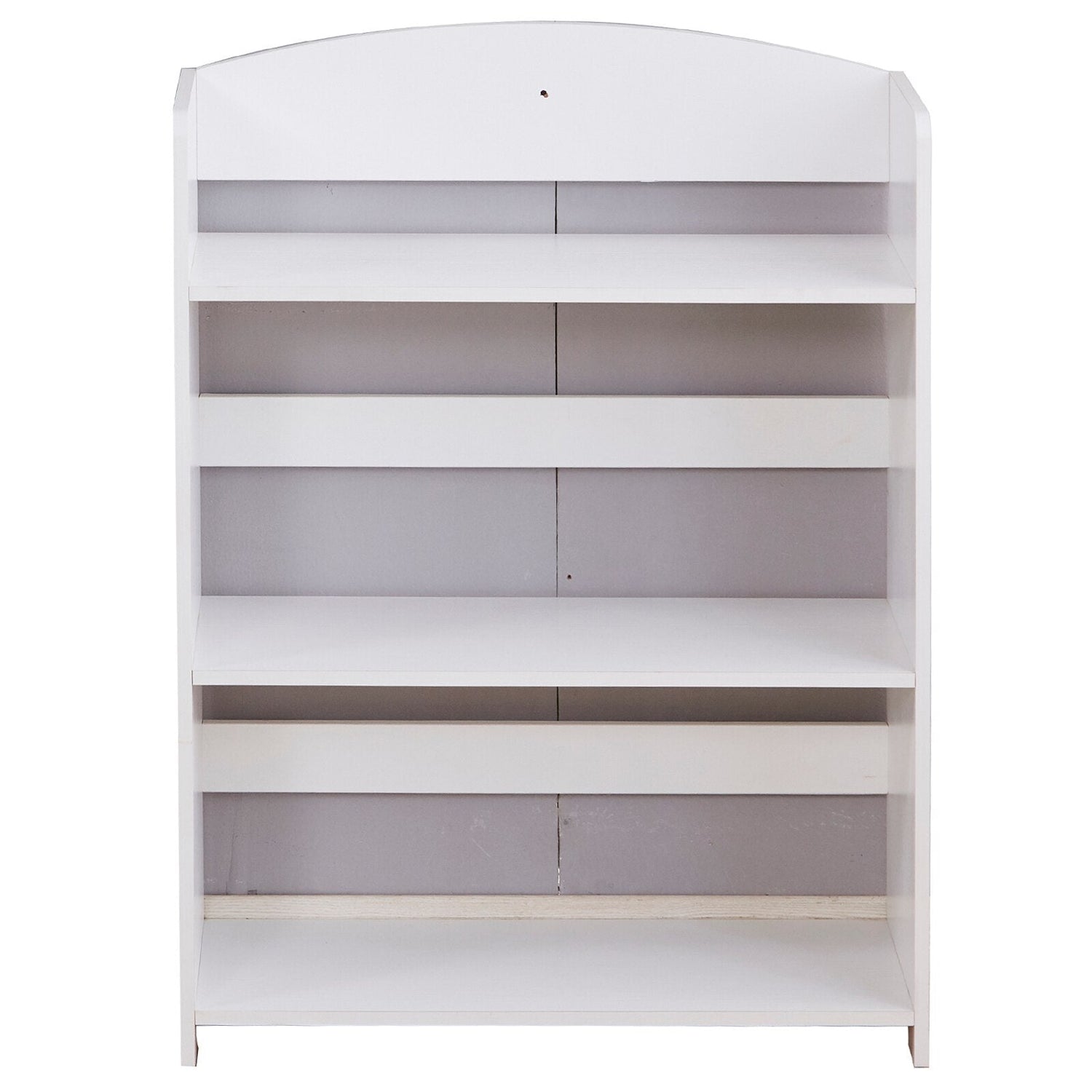 Kids 4 Tier Wooden Standing Book Shelf/Storage Unit childrensterritory