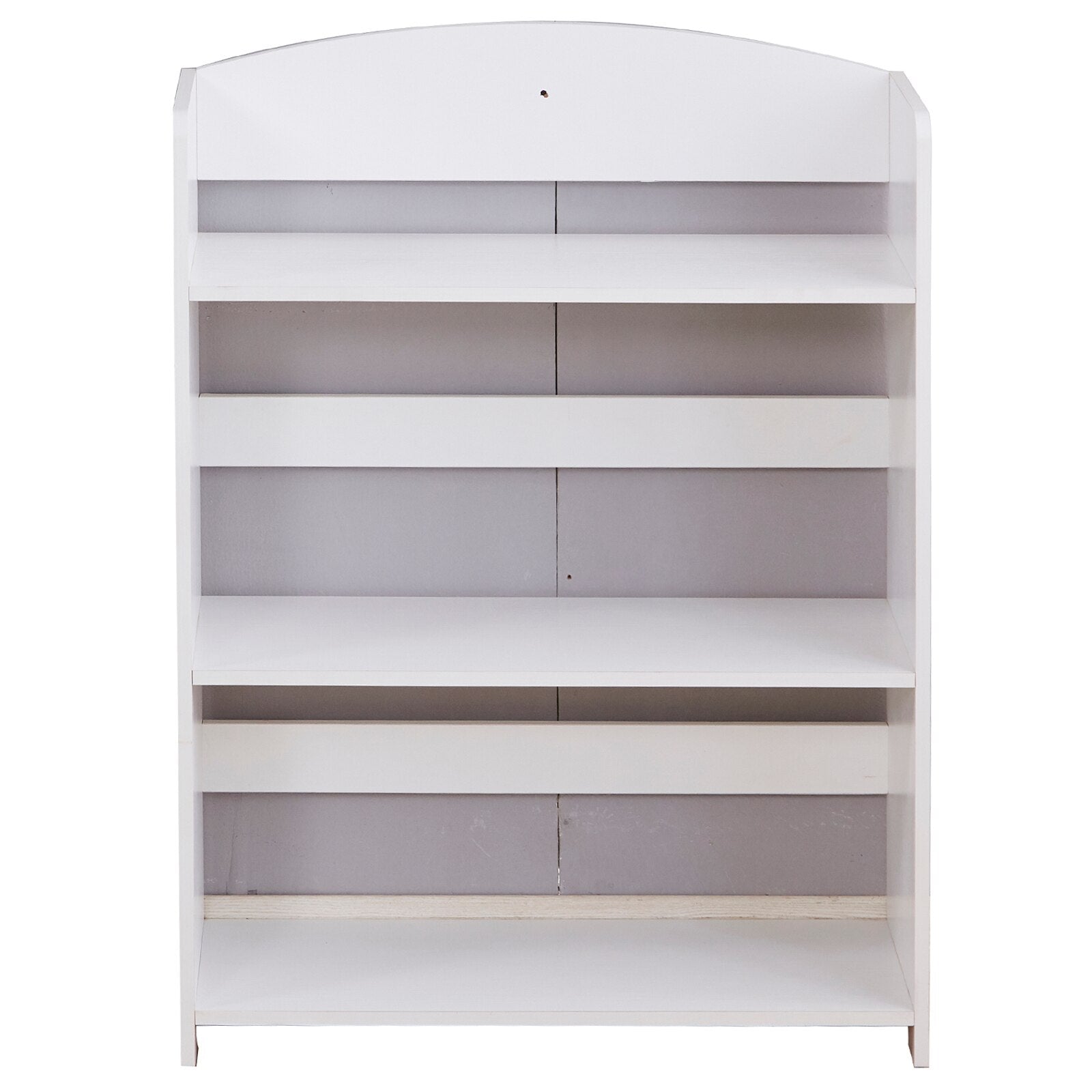 Kids 4 Tier Wooden Standing Book Shelf/Storage Unit childrensterritory