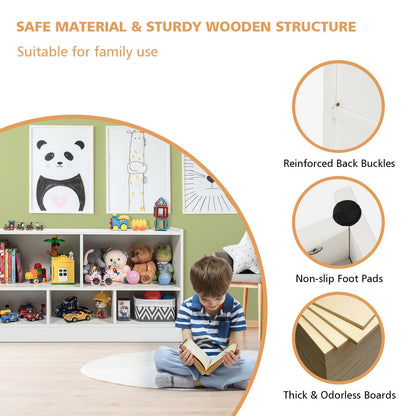 Kids 5-Cube Wood Toy Storage Cabinet childrensterritory