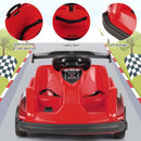 Kids 6V Battery Powered Ride On Racer w/ Bumper & Music childrensterritory