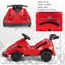 Kids 6V Battery Powered Ride On Racer w/ Bumper & Music childrensterritory