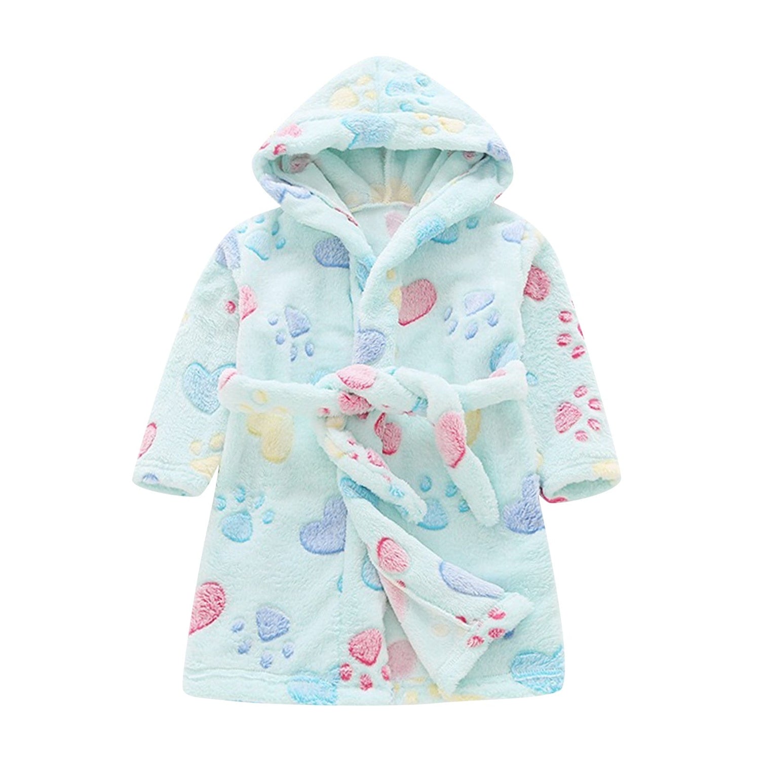 Kids Boys Girls Warm Cartoon Bathrobes/Sleepwear childrensterritory