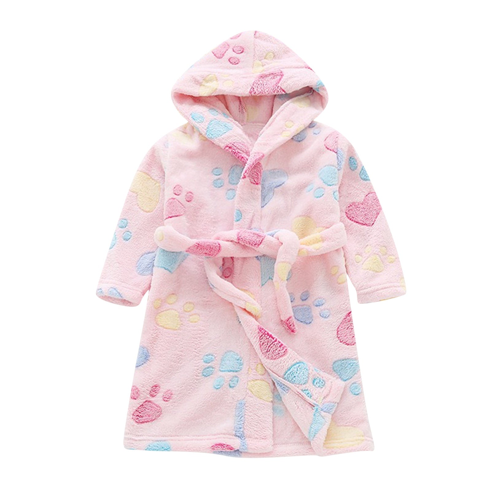 Kids Boys Girls Warm Cartoon Bathrobes/Sleepwear childrensterritory
