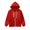 Kids Boys Girls Zip Up Hoodie/Sports Sweatshirt childrensterritory