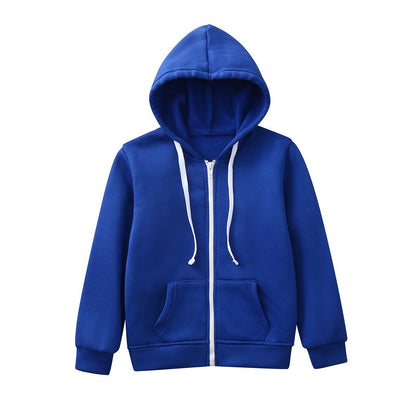 Kids Boys Girls Zip Up Hoodie/Sports Sweatshirt childrensterritory