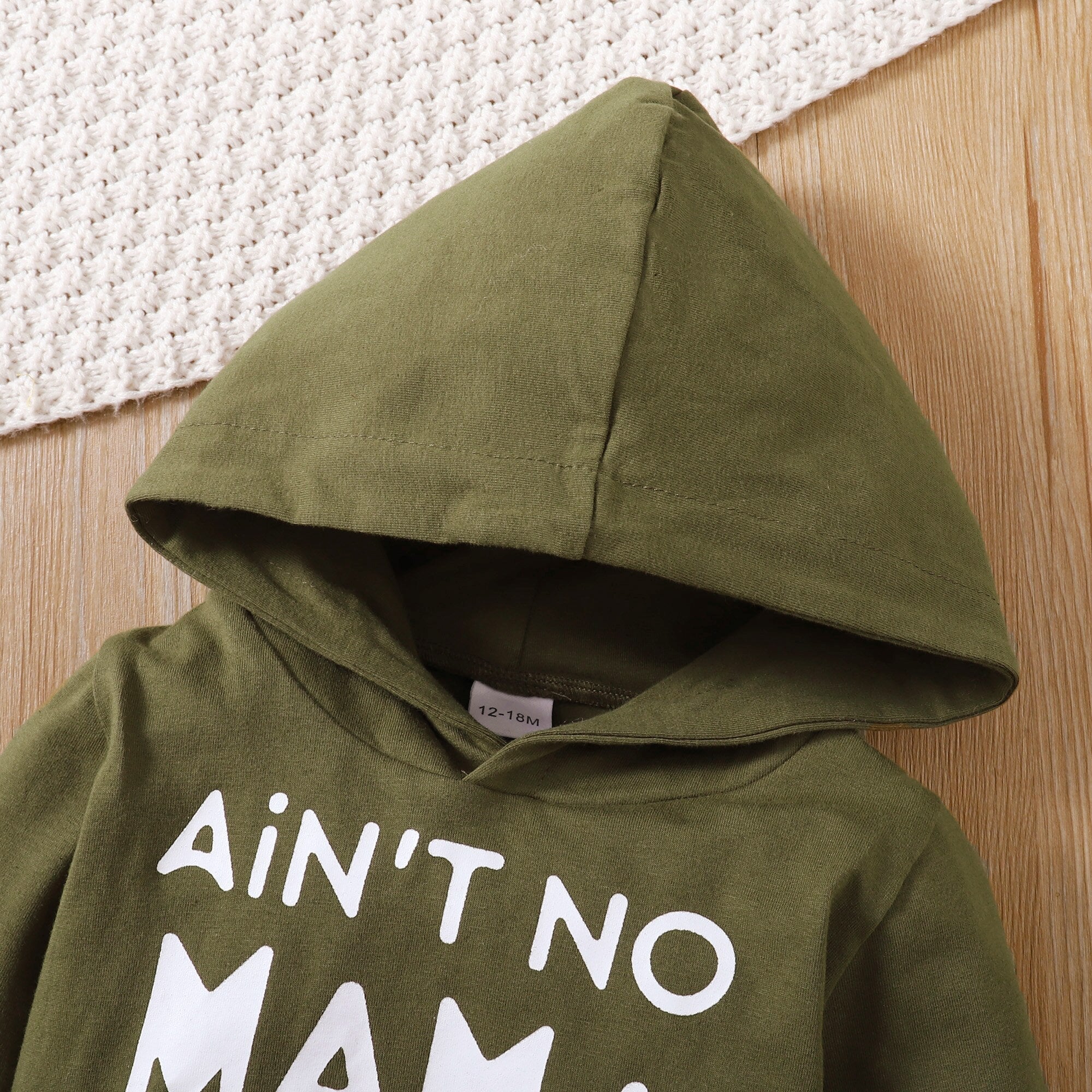 Kids Boys Hooded Top + Jean 2Pcs Clothes Set childrensterritory