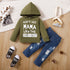 Kids Boys Hooded Top + Jean 2Pcs Clothes Set childrensterritory