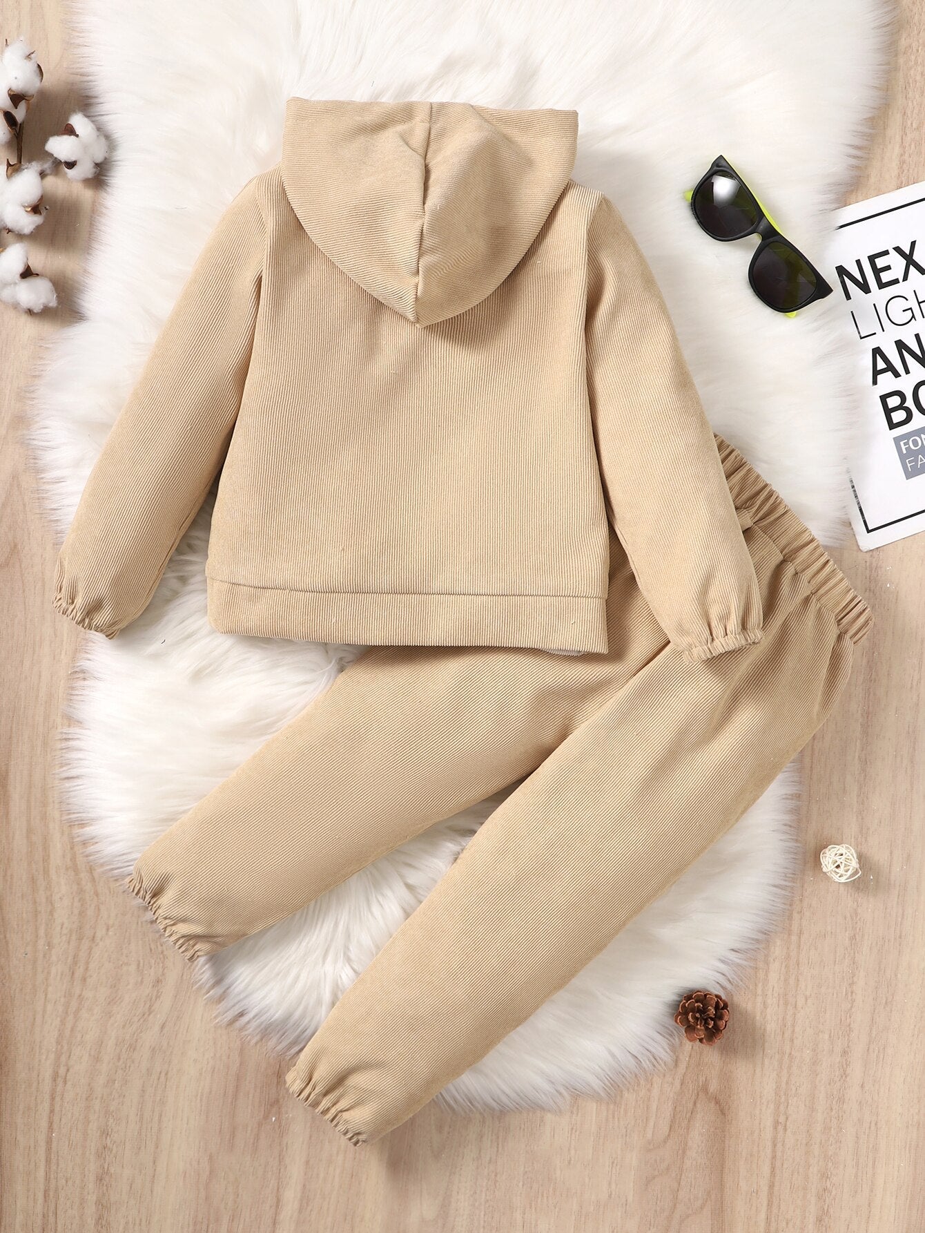 Kids Boys Long Sleeve Hooded Sports Suit Set childrensterritory
