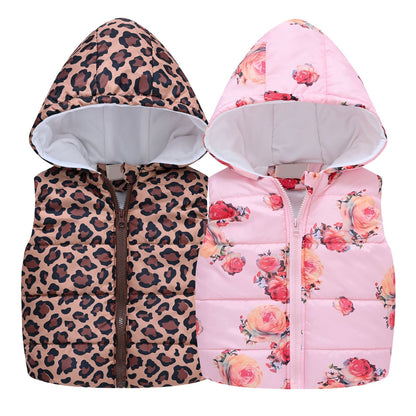 Kids Boys/Girls Cartoon Print Sleeveless Vest childrensterritory