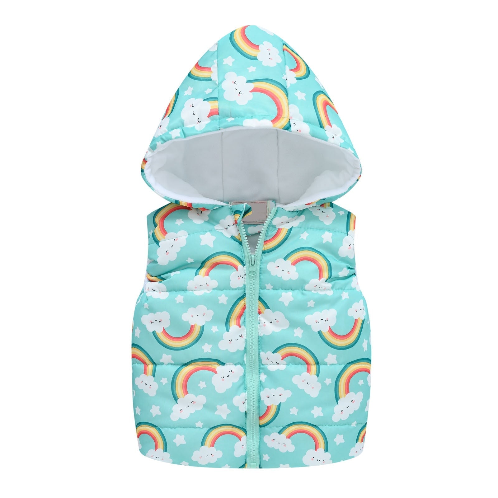 Kids Boys/Girls Cartoon Print Sleeveless Vest childrensterritory