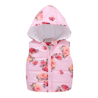 Kids Boys/Girls Cartoon Print Sleeveless Vest childrensterritory