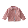 Kids Boys/Girls Stylish Short Leather Jacket/Coat childrensterritory