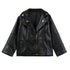 Kids Boys/Girls Stylish Short Leather Jacket/Coat childrensterritory