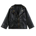 Kids Boys/Girls Stylish Short Leather Jacket/Coat childrensterritory
