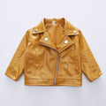 Kids Boys/Girls Stylish Short Leather Jacket/Coat childrensterritory