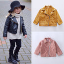 Kids Boys/Girls Stylish Short Leather Jacket/Coat childrensterritory