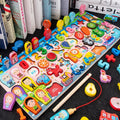 Kids Busy Board/Montessori Wooden Math Puzzle Toys childrensterritory